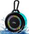 Soundace S6 IPX7 Waterproof Shower Speaker, 5W Bass Bluetooth Speaker with Suction Cup Hook, Mini Portable Outdoor