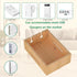 Bamboo Charging Stations for Multi Devices, Wood Desktop Docking Station Charger Organizer for Cell Phones, Tablets,