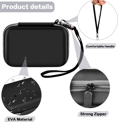 Case Compatible with Anker 733 Power Bank (GaNPrime PowerCore 65W), 2-in-1 Hybrid Charger, Travel Carrying Storage