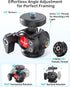 Etour C920 C922 360Rotatable 1/4" Webcam Stand for Desk, Raise Height Desktop Stand with Adjustment for Logitech Webcam