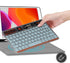 Bluetooth Keyboard for iPad, 10-inch Wireless Keyboard for PC Tablet Phone, Rechargeable Multi-Device RGB Backlit