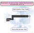 iPhone 14 Bluetooth Antenna Signal Flex Cable Replacement, Wireless Antenna Flex Connection Part with Repair Tool Kit