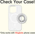 Sonix Magnetic Phone Grip and Ring Holder, Compatible with MagSafe, Rotatable Kickstand for iPhone 15