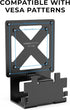 HumanCentric VESA Mount Adapter for Samsung Curved Monitor T55 Series, 27” and 32” Monitors, 75x75 or 100x100 mm