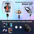 WEIIBDIE Stand,54" Dimmable Foldable Selfie Light with Extendable Phone Holder Selfie Stick with LED Lights