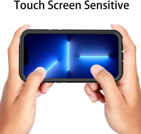 iPhone 13 Pro Max Waterproof MagSafe Compatible Case, 6.7" Shockproof Full Protection with Built-in Screen Protector,