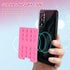 2 PCS Silicone Suction Cup Phone Case Card Holder - Hands-Free, Sturdy Grip Holder, Suitable for Storing Bus Passes, ID