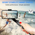Gimbal Stabilizer for Smartphone with Retractable Selfie Stick and Tripod, 1-Axis Multifunction Remote Rotation