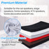 Kalevel Brown Speaker Cloth, Stereo Mesh Fabric for Speaker Repair, Adhesive for Home Speakers