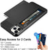 Vofolen iPhone 12 Pro Max Case, 5G Wallet Cover, Credit Card Holder, Anti-Scratch Dual Layer Bumper