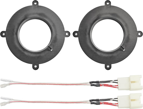 Replacement Speaker Spacer Adapter 82-7501 with Wiring Harness 72-5602 for Mazda 3 6 CX-5 CX-9 2013-2020