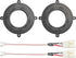 Replacement Speaker Spacer Adapter 82-7501 with Wiring Harness 72-5602 for Mazda 3 6 CX-5 CX-9 2013-2020