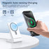 Magnetic Wireless Charger for iPhone, 5000mAh Portable Power Bank, Detachable Mag-Safe Battery Pack, Fast Charging