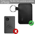 Xxerciz Case for Tile Slim 2022/2020 Tracker, Bluetooth Tracker Anti-Scratch Protective Cover with Keychain