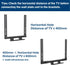 Mounting Dream Soundbar Mount for SONOS Beam - Easy Access Design with Sliding Block