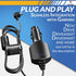 Car Charger Power Cord for Garmin Nuvi GPS, Replacement Mini USB Charging Cable for Garmin Nuvi, Dezl, Drive,