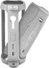 Silicone Case for JBL FLIP 6, Waterproof Portable Bluetooth Speaker Cover with Shoulder Strap and Carabiner - Grey