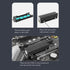 M.2 SSD Cooler with Thermal Pad for PC Office, 2280 M.2 SSD Heatsink with 38 Cooling Fins for Effective Heat Dissipation