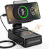 JTEMAN Gifts for Men Women,Adjustable Cell Phone Stand with Bluetooth Speaker and Charging