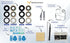 2X Set/6 PCS Back Rear Camera Lens Glass Replacement Kit for iPhone 13 Pro / 13 Pro Max + Repair Tools