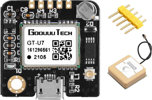 Deegoo-FPV GT-U7 GPS Module Navigation Satellite Positioning NEO-6M Arduino GPS Receiver Compatible with