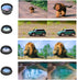 Cell Phone Camera Lens Kit - 11 in 1 Super Wide Angle, Macro, Fisheye, Telephoto, CPL & More for iPhone/Samsung