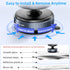volport 360Adjustable Vacuum Magnetic Phone Holder, Removable Reusable Suction Cup Cell Phone Mount for Magsafe iPhone