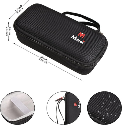 Mchoi Shockproof Carrying Case for Gimbal Stabilizer, Waterproof Black Travel Protective Case, Case Only