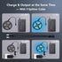 dzdarren 12V Pack 8000mAh, 5V/9V/12V (12V 8000mAh 9V 10000mAh 5V 19000mAh),DC Pack Rechargeable Battery Portable Power