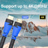 SHD HDMI Cable 75Feet with Booster, 1080P HDMI Cord, CL3 Rated for In-Wall Installation