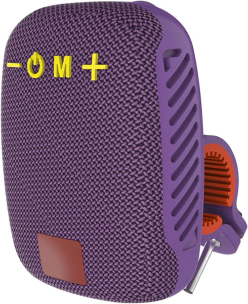 GOWENIC IPX5 Portable Bluetooth Speaker for Bike, Mini Outdoor Speaker with Handlebar Mount, Support Calls, FM Radio