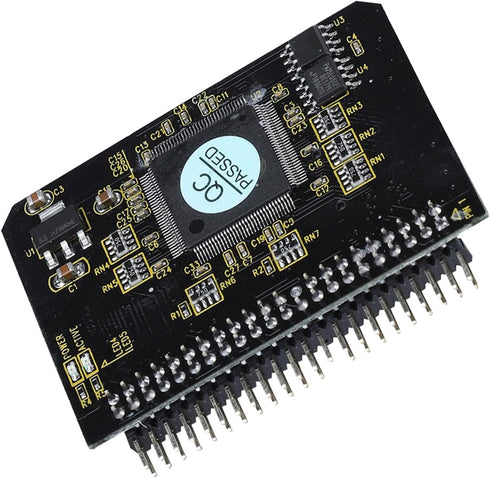 FOSA to IDE Adapter with Two Main Control Chips, SD Card Socket, TF Memory Card to IDE 44Pin Adapter