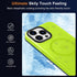 MOCCA Strong Magnetic iPhone 15 Pro Max Case, Fluorescent Green Slim Shockproof, 13FT Military Drop Protection