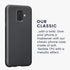 kwmobile Case for Samsung Galaxy A6 (2018) - Soft Slim Metallic TPU Silicone Cover - Metallic Grey