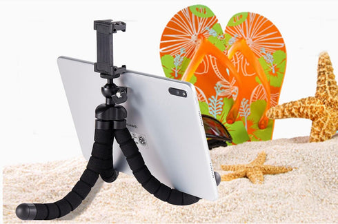 Cellphone Tripod, Mini Tripod Holder, Portable Travel Camera Mobile Phone Mount, Flexible Octopus Tripod Stand for