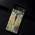 CARLOCA Art Deco Stained Window Pattern Case for Google Pixel 7 Pro, Shockproof Anti-Scratch Design for Girl Boy