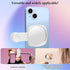 Esdallina Phone Rear Camera Selfie Mirror - See How You Look in the Back Camera - for High Definition Photos (White)