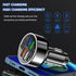 6 Ports Fast Car Charger with Voltage Monitor, USB Charger Compatible with iPhone 13/14/15 & Most Android Models