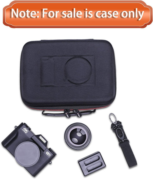 Hard Camera Case for 4K Digital Camera by LTGEM, Fits 4K Accessory Kit, Travel Protective Carrying Bag