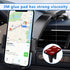 Pack-1 Car Cell Phone Holder, 360 Degrees Long Arm Dashboard Windshield Holder, Universal Anti-Shake Smartphone Holder
