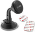 TechMatte Car Phone Mount Magnetic-Dashboard Mounted Car Phone Holder-Universal Smartphone Compatibility with Strong