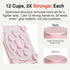 SEMBO Silicone Suction Phone Case Adhesive Sticky Grip Stand with Mag-Back for MagSafe Car/Wall Mounts, Strong Magnetic
