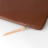 Comfyable Slim Protective Laptop Sleeve, Compatible with 13/13.3/14 Inch MacBook Air & Pro, Brown PU Leather Cover