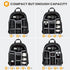 TARION Small Camera Backpack Bag, Professional DSLR Bag with Waterproof Rain Cover, Black TB-S