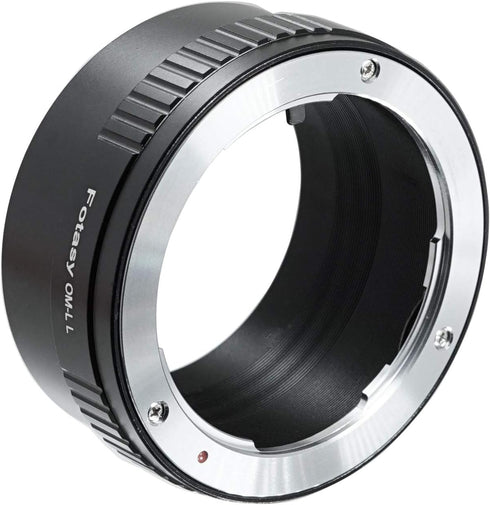 Fotasy Olympus OM Lens to L Adapter - Copper OM Lens Adapter for Panasonic S1, S1H, S1R, and Leica Cameras