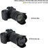JJC EW-78F Lens Hood for Canon RF 24-240mm F4-6.3 is USM, Reversible Shade Compatible with 72mm Filter