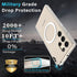 Galaxy S24 Ultra Case, Magsafe Compatible, Non-Yellowing Drop Protection, Slim Shockproof Hard Back Cover - Clear