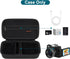 Canboc 4K Digital Camera Case for Femivo/brewene/zheozeig/VETEK 4K Vlogging Camera, Vlogging Camera Bag with Removable Shoulder Strap, Mesh Pocket fit Lens, Battery, Cable, Black (Case Only)