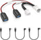 GPS Dash Cam Power Adapter, 12Pin Type C Connector Charger Cable for Select Toyota Models
