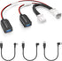 GPS Dash Cam Power Adapter, 12Pin Type C Connector Charger Cable for Select Toyota Models